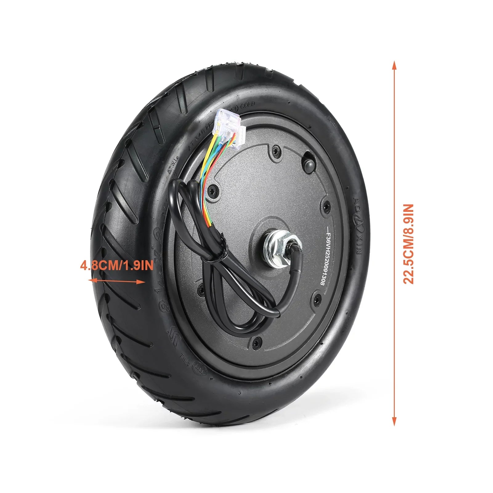 250W Motor Engine Wheel for M365 Electric Scooter Wheel -skid Tire Replacement Part Accessories - Exclusive Design