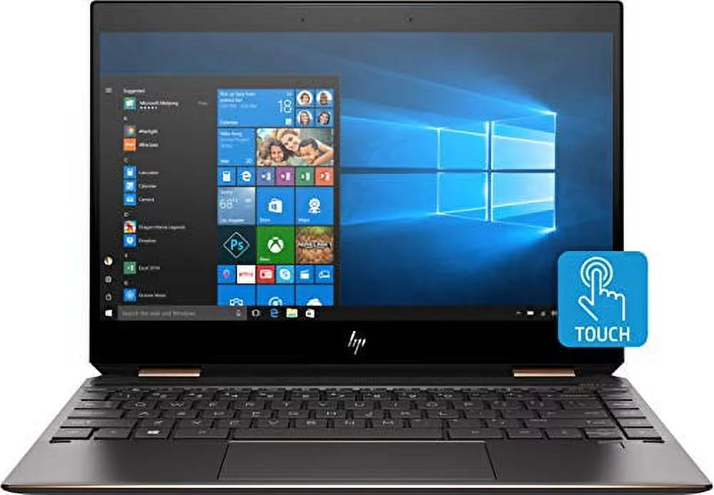 Spectre x360 13-ap0013dx Convertible 13.3" Full HD Touchscreen Laptop, i7-8565U 1.8GHz, 8GB RAM, 256GB SSD, Windows 10 Home, Ash Silver - used by - Exclusive Design