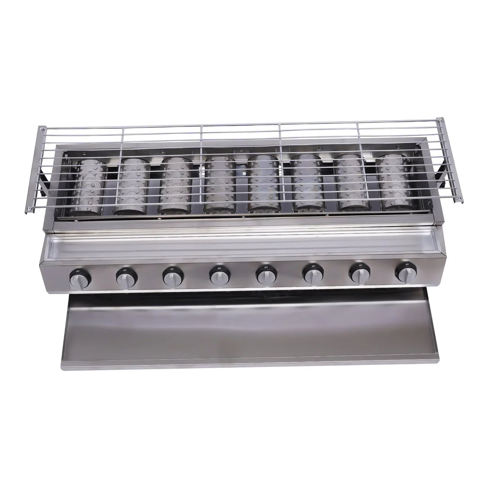 YIYIBYUS BBQ Grill Gas Barbecue Grill for Home Patio Garden Party Picnic, Stainless Steel - Exclusive Design
