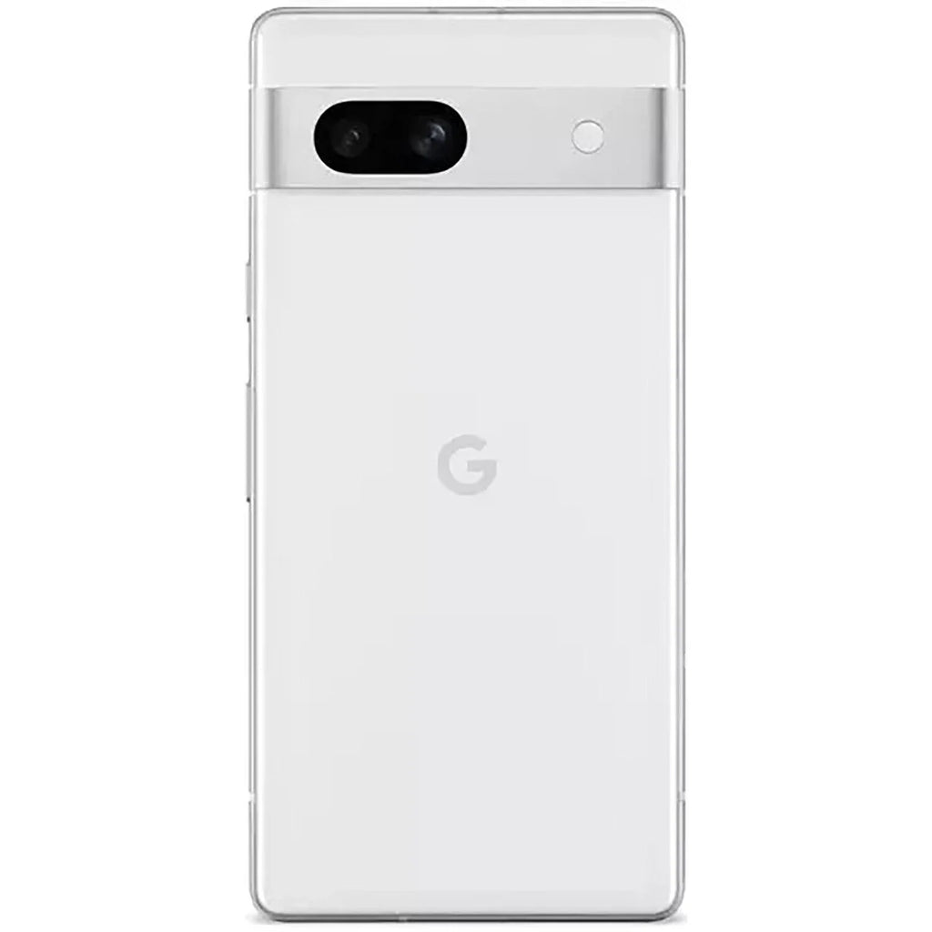 Google Pixel 7a Dual-SIM 128GB ROM + 8GB RAM (Only GSM | No CDMA) Factory Unlocked 5G Smartphone (Snow) - International Version - Exclusive Design
