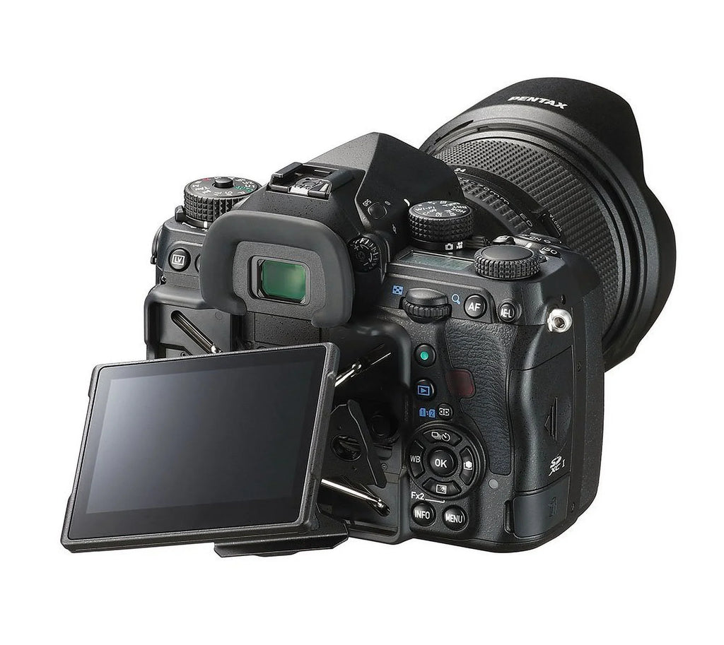 Restored Pentax K-1 Mark II 36MP Weather Resistant DSLR with 3.2" TFT LCD, Body Only, Black Refurbished