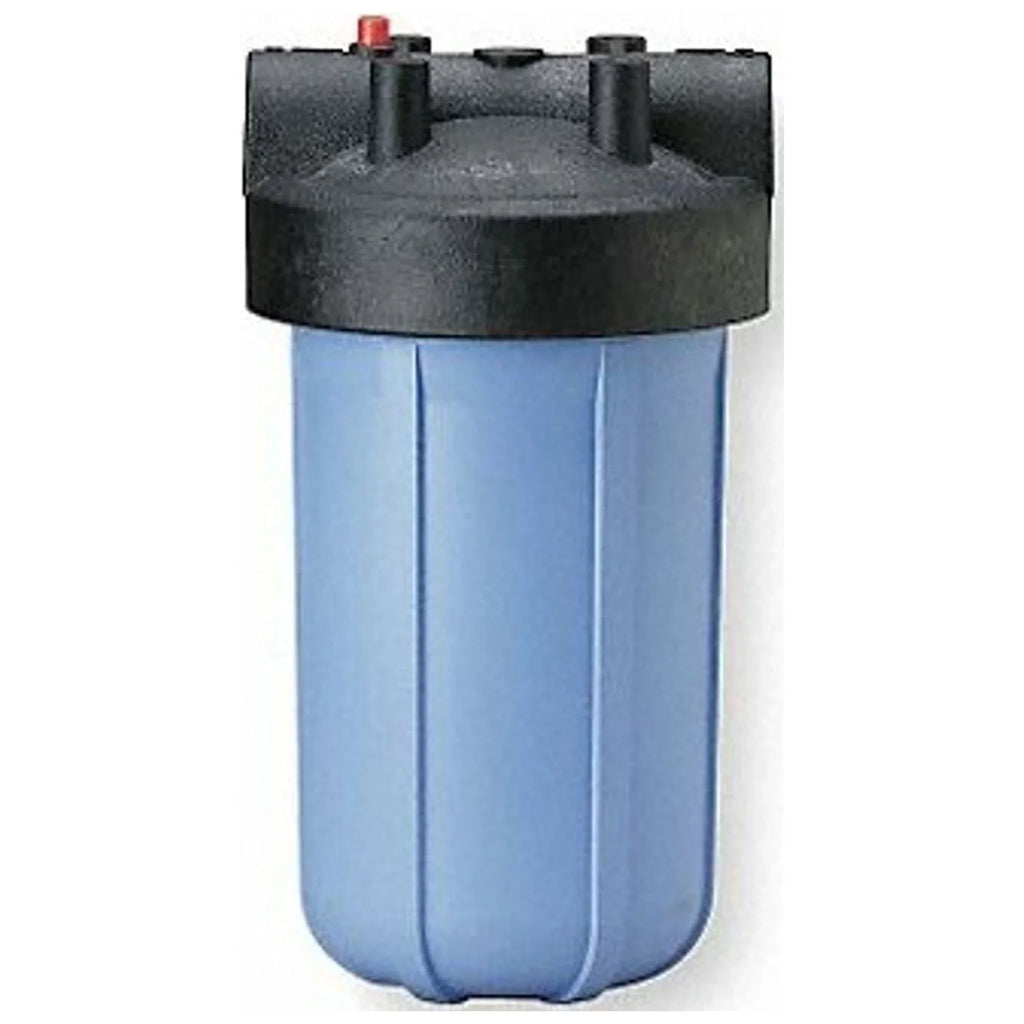 Stylish Pentair/Pentek Filter Housing,13 1/2" H,7 1/2" Dia,Blue 150239-75