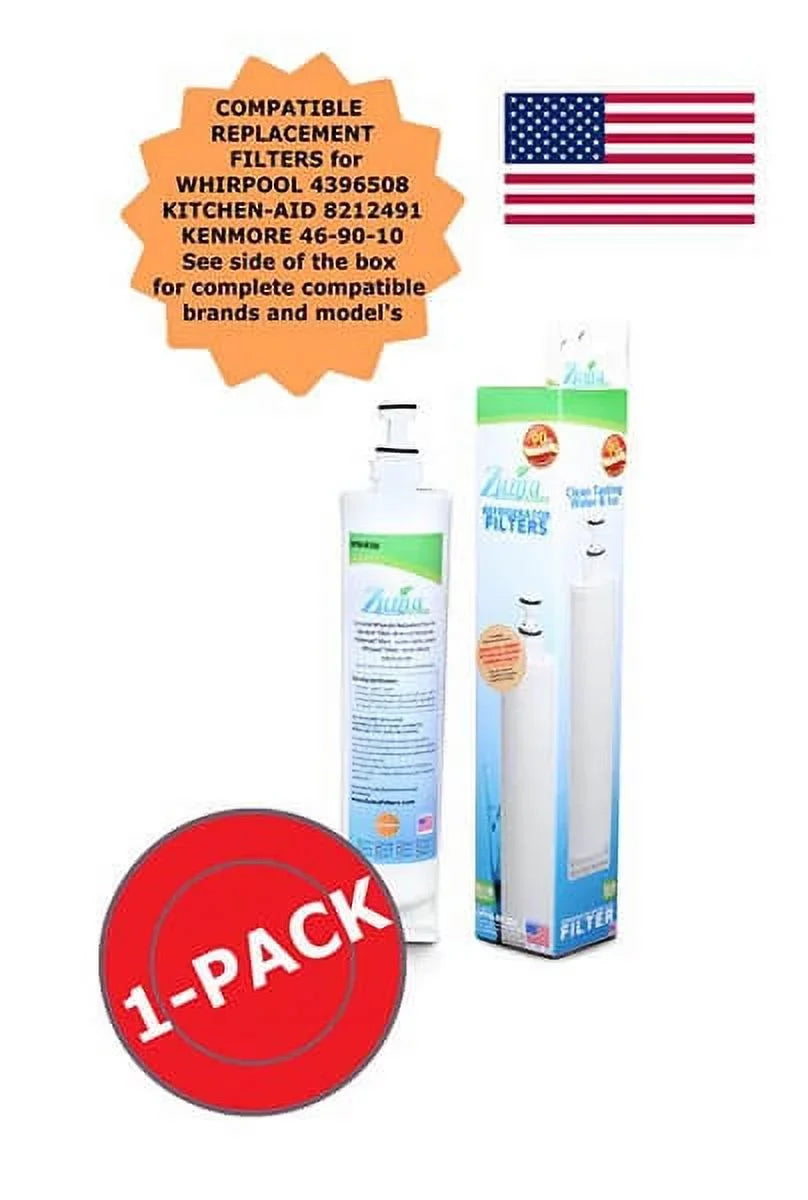 ZUMA Brand , Water and Ice Filter , Model # OPFW-RF300 , Compatible with WhirlpoolÂ® 4396510 - 1585 - Made in U.S.A. - Exclusive Design