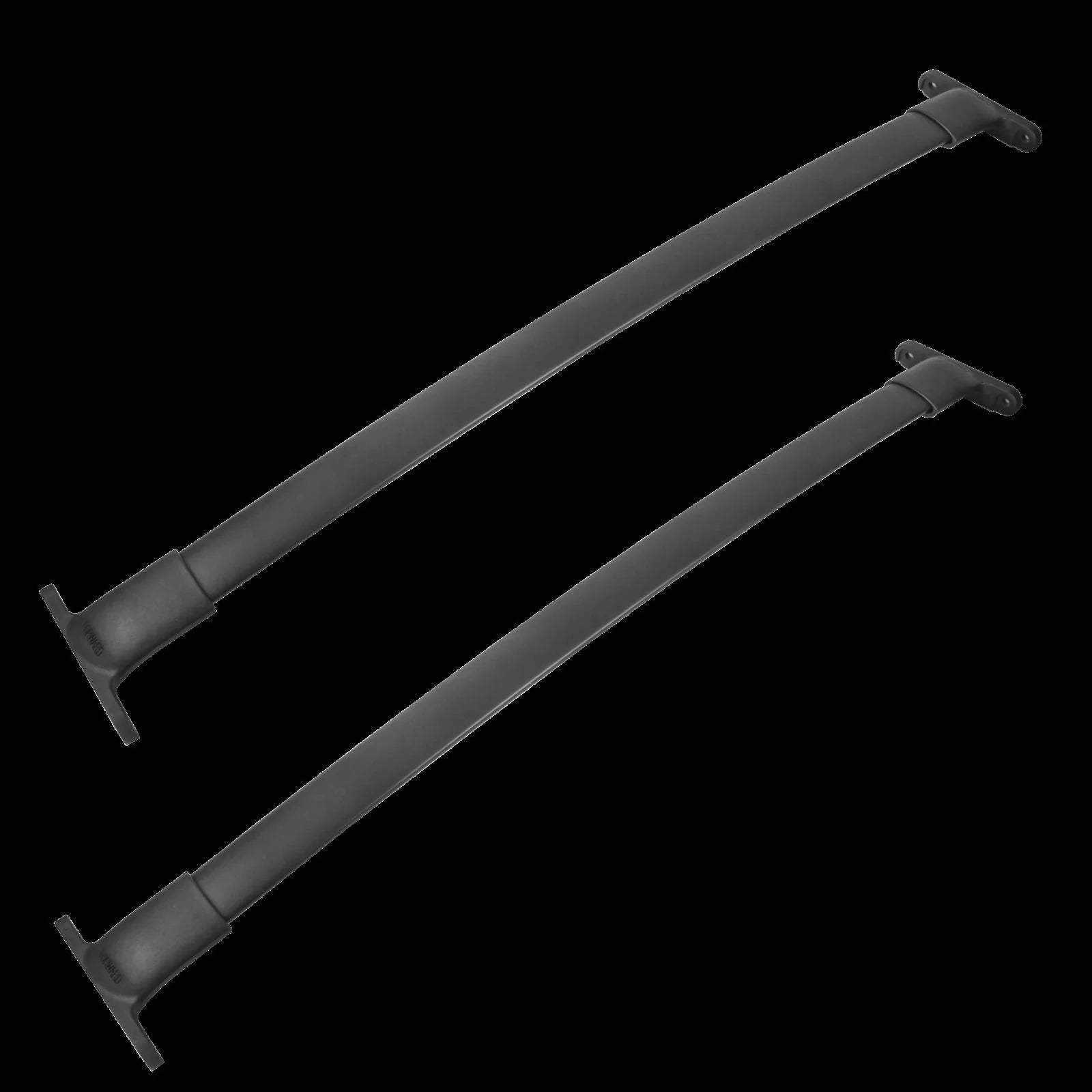 Teledu New Top Roof Rack Cross Bars Fit 2016-2019 Ford Explorer Package Carrier Black - Exclusive Design