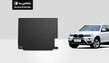 Stylish ToughPRO - Trunk Mat Compatible with BMW X3 - All Weather Heavy Duty (Made in USA) - Black Rubber - 2016