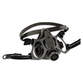 Stylish North 7700 Series Half Mask Silicone Respirator with Dual Cartridge Connectors for N-Series. Size Large (770030L)