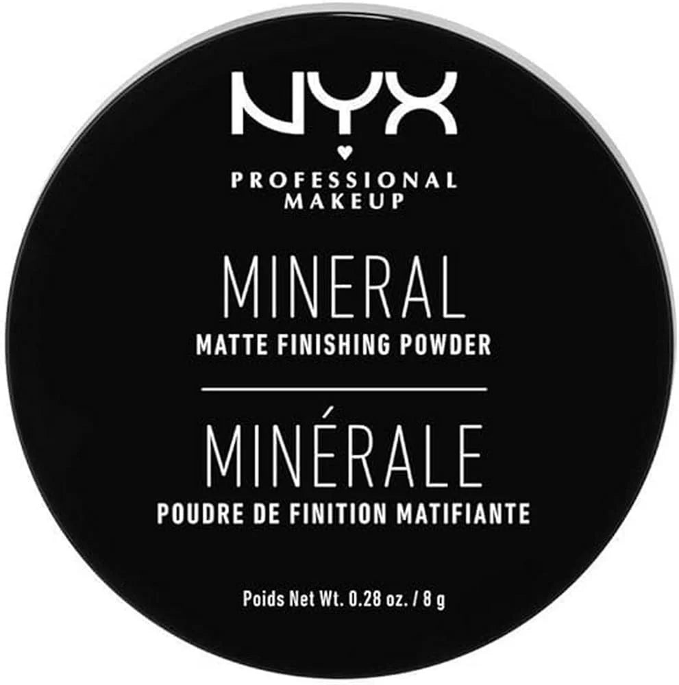 Nyx Professional Makeup Mineral Matte Finishing Powder, Loose Setting Powder - Lamp/Medium