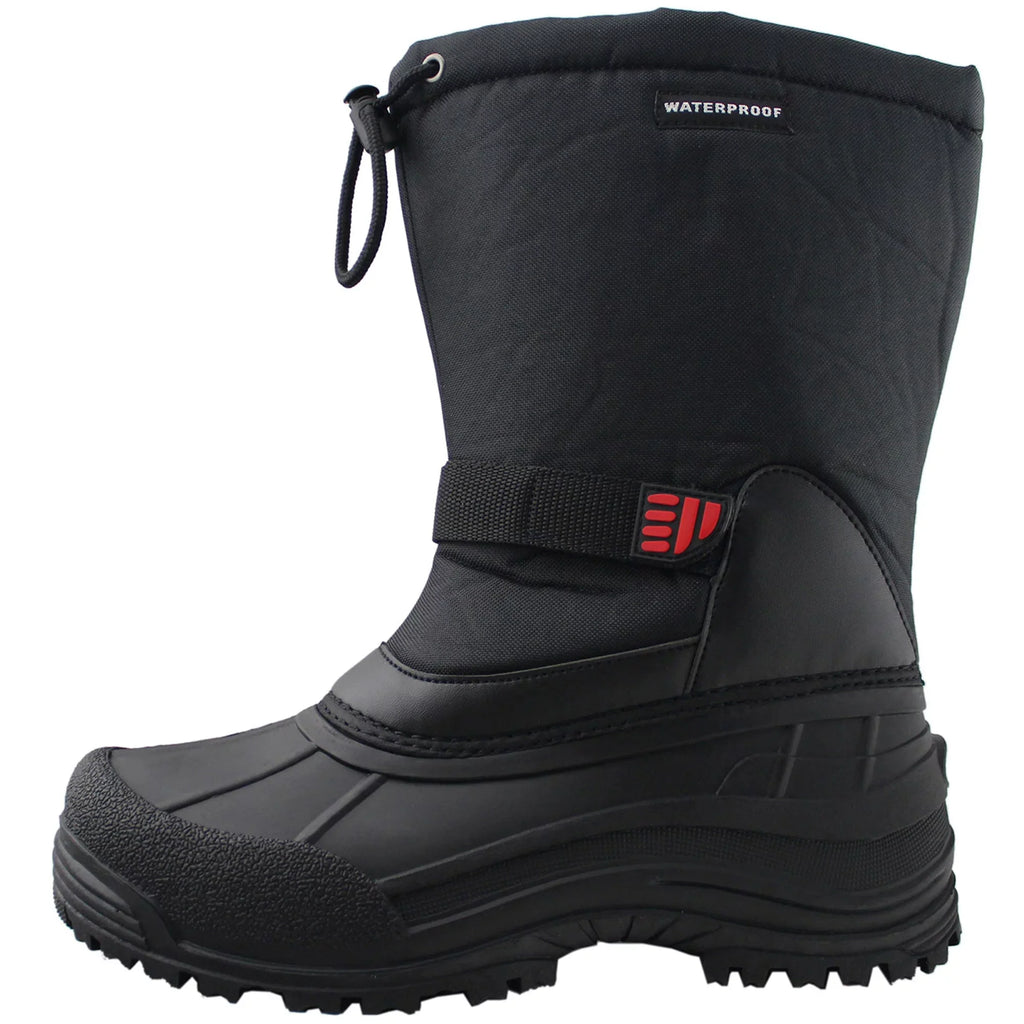 Stylish Tanleewa Men's Winter Boots Waterproof Insulated Snow Boots Anti-Slip Shoe Size 11.5 Adult Male