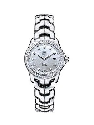 Stylish Tag Heuer Womens Wjf1319Ba0572 Link Diamond Accented Watch