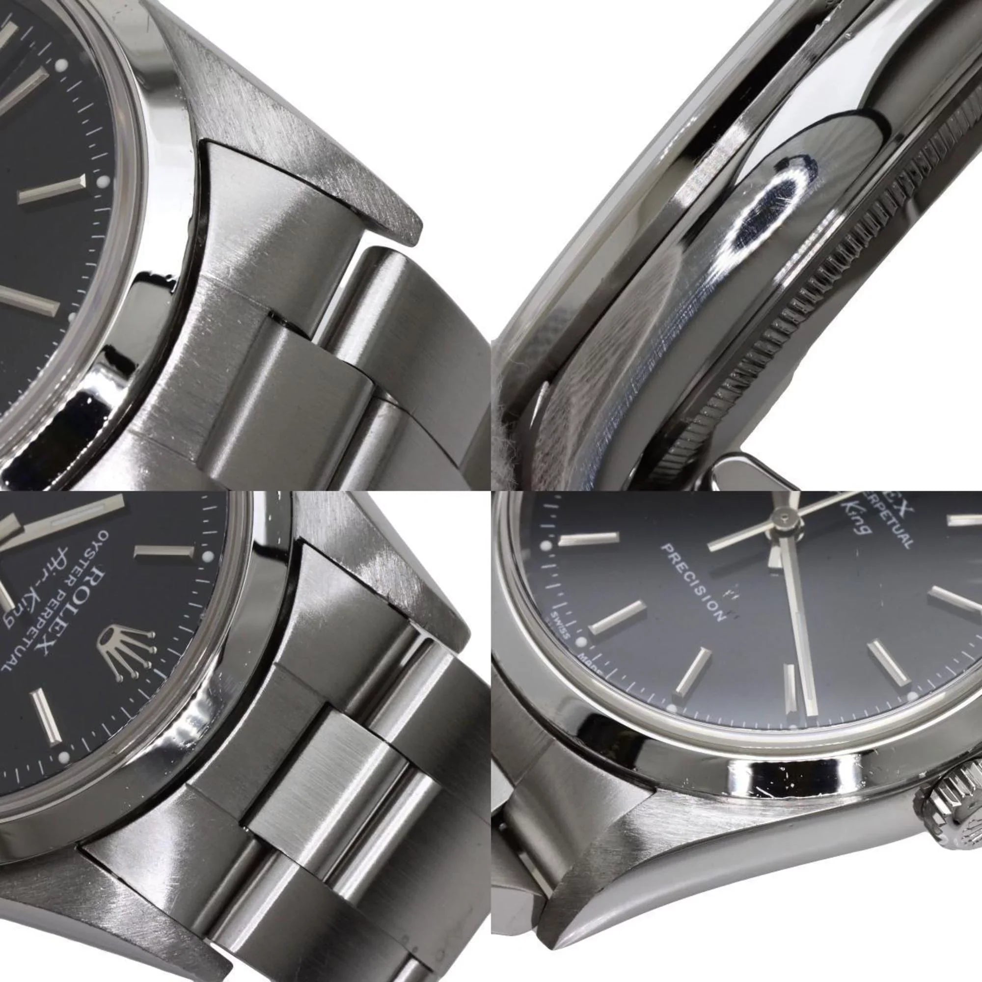 Pre-Owned Rolex 14000M Air King Watch Stainless Steel SS Men's ROLEX (Good) - Exclusive Design