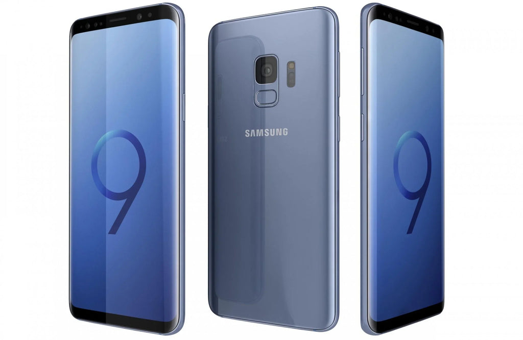 Pre-Owned Samsung Galaxy S9 G960U 64GB Fully Unlocked Coral Blue (Refurbished: Fair) - Exclusive Design