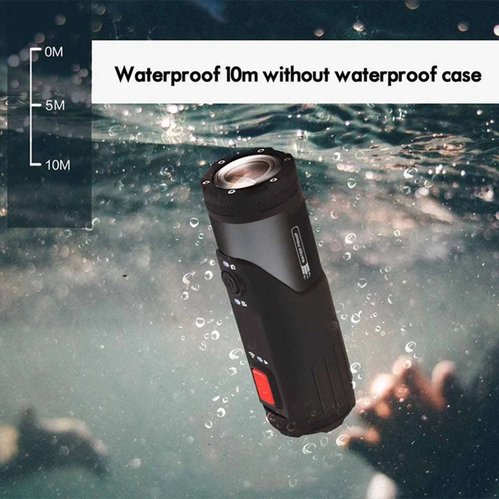 SOOCOO Adventure Cycling Camera, 4K Action Helmet Waterproof WiFi APP Head mounted Camera
