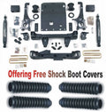 ZoneOffRoad 2005-2015 Fits Toyota Tacoma 4WD 6" Suspension System With Free Boot Protectors T3N/ZONU3100X2