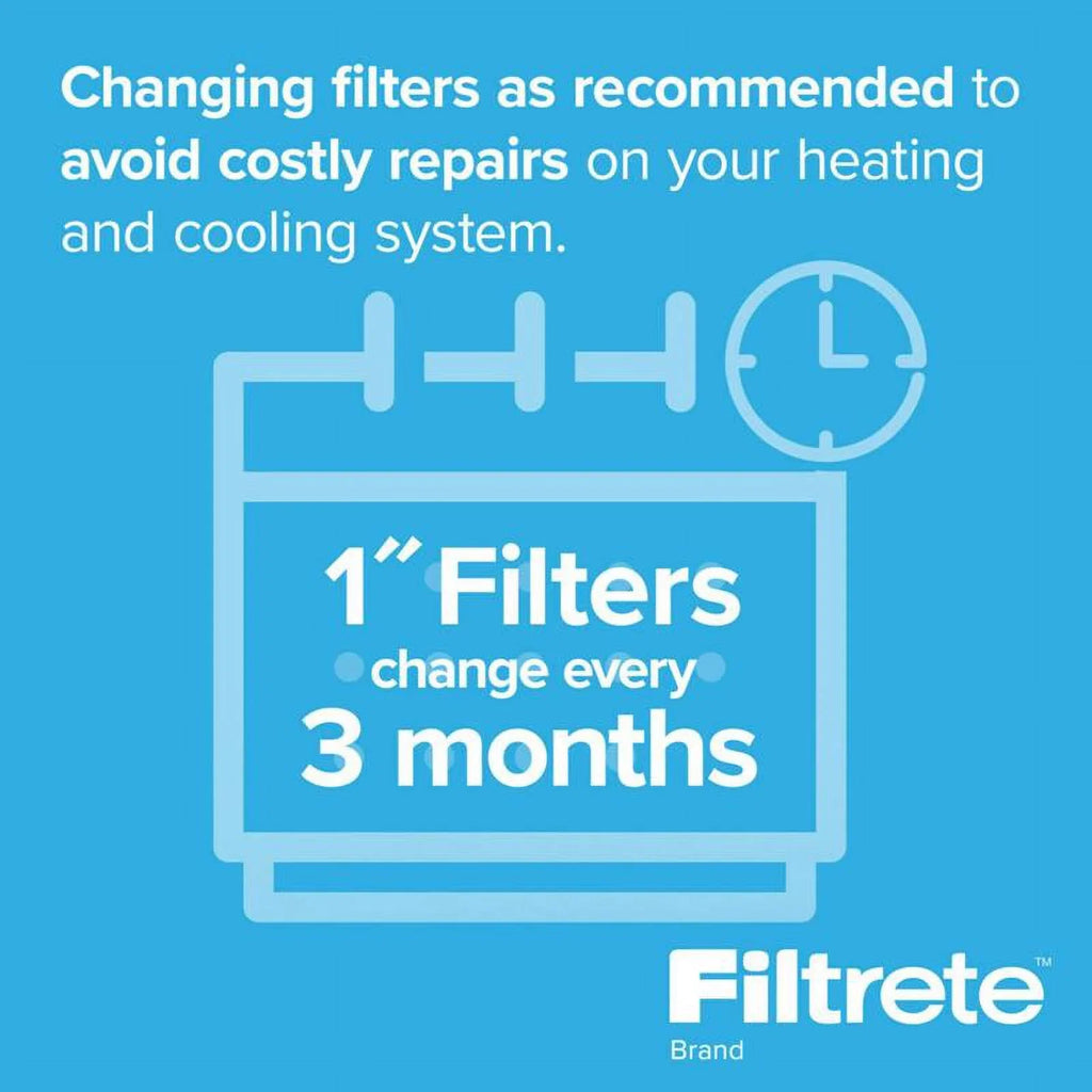 Stylish 3M Filtrete 12 in. W X 24 in. H X 1 in. D 7 MERV Pleated Air Filter 1 pk