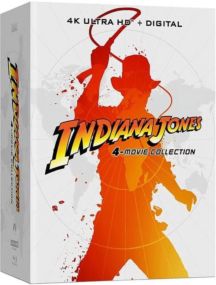 Indiana Jones: 4-Movie Collection (4K Ultra HD + Digital Copy) (Steelbook)
