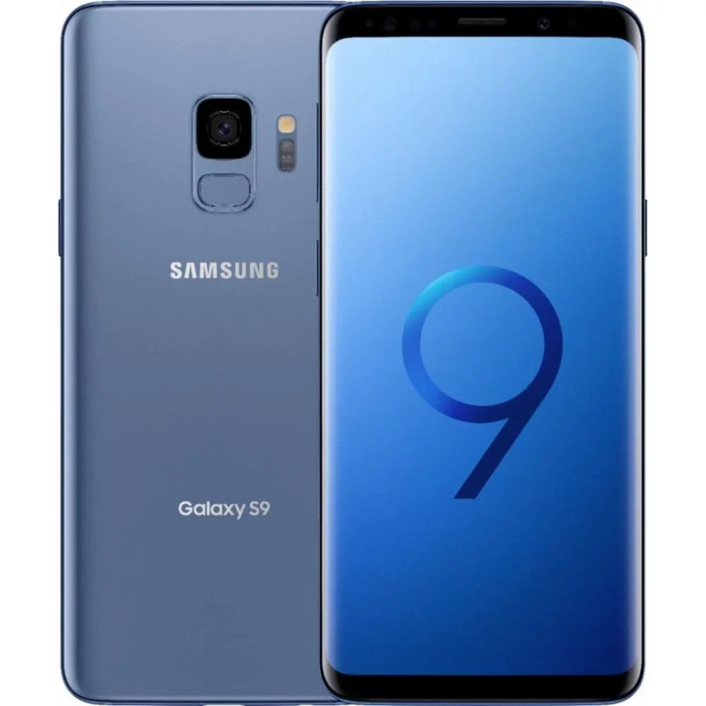 Pre-Owned Samsung Galaxy S9 G960U 64GB Fully Unlocked Coral Blue (Refurbished: Fair) - Exclusive Design