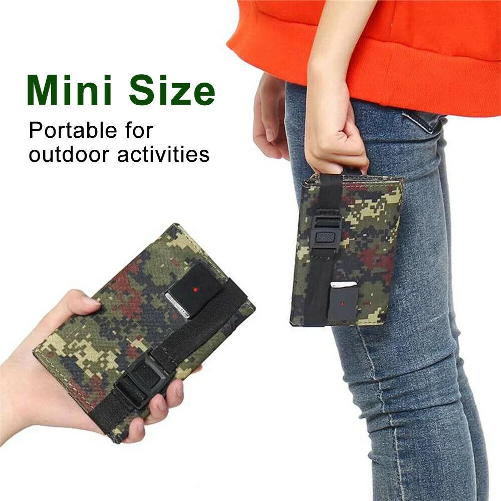 JLLOM 2Pcs 80W USB Solar Panel Folding Portable Power Bank Outdoor Hiking Phone Charger Kit - Exclusive Design