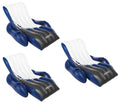 Intex Inflatable Floating Comfortable Recliner Lounges with Cup Holders (3 Pack) - Exclusive Design