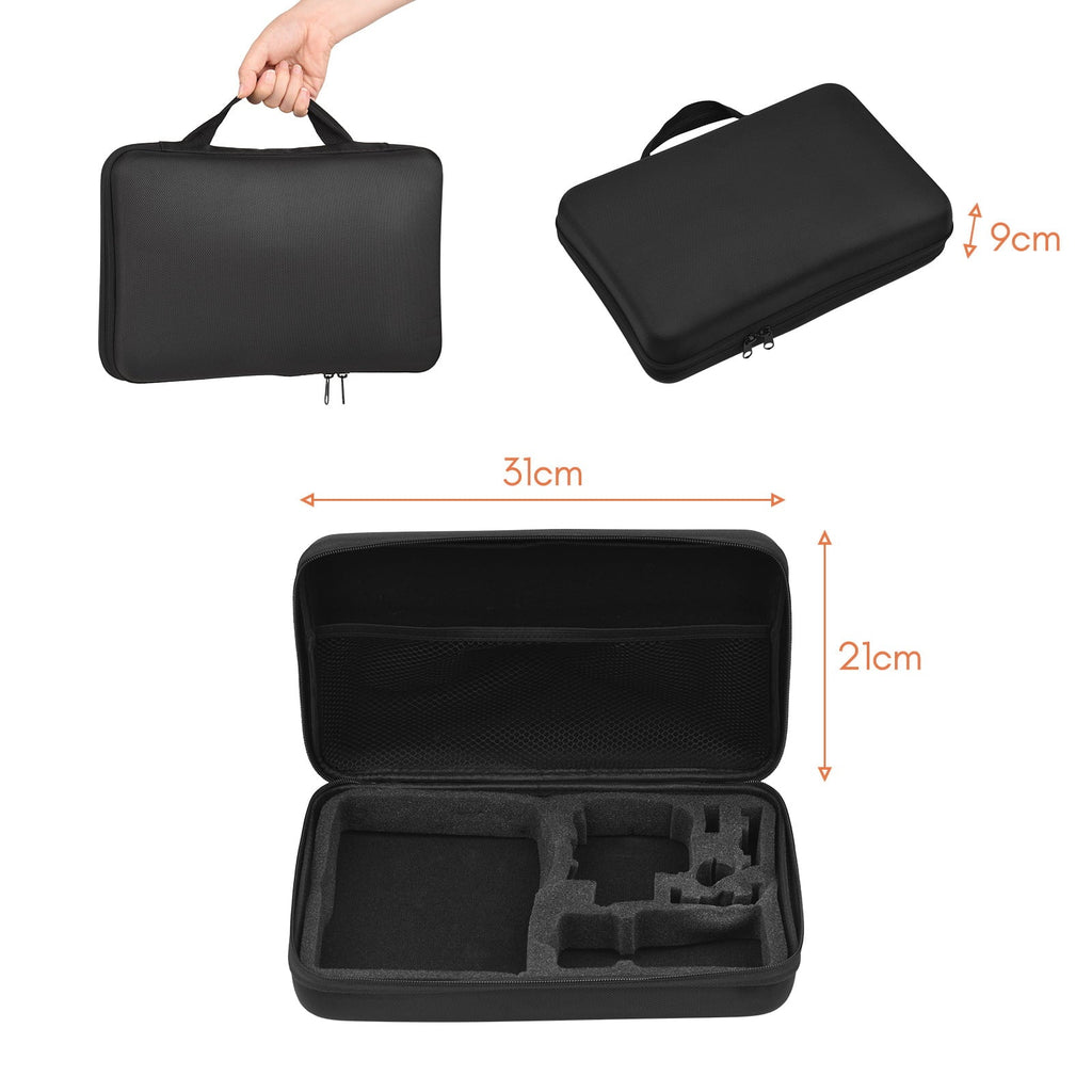Anself Action Accessories Kit Sports Accessories Set with Waterproop Housing Silicone Protective Case Selfie Stick Various Mount Bracket and More Replacement for GoPro Hero 109 Black with - Exclusive Design