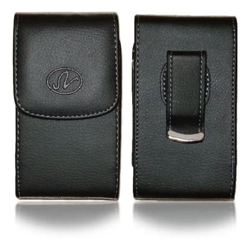 6ft USB Cable Type-C Fast Home Charger w Holster Leather Case Belt Clip for T-Mobile REVVL 4 - Wiko Ride 3 - Xiaomi Redmi Note 7, Mi 9T - ZTE Blade 10, Axon 10 Pro, Max 2S