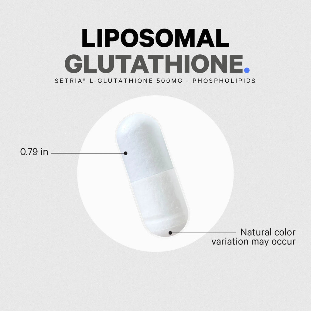 Stylish Codeage Liposomal Glutathione, SetriaÂ® L Glutathione Capsules, Phospholipid Complex, Vegan, Non-GMO, 60 ct