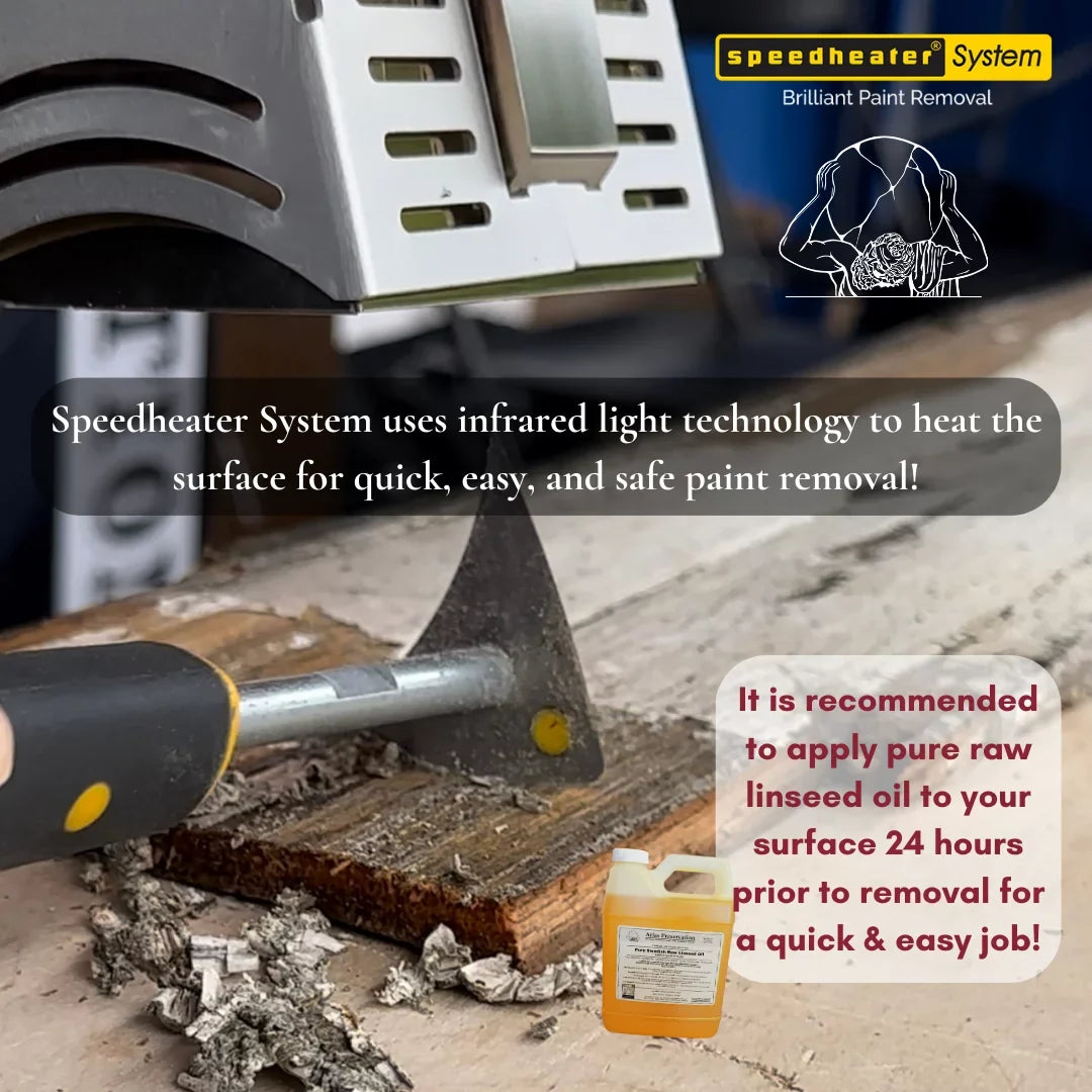 Speedheater 700 Cobra Renovation Kit - IR Paint Removal System - Exclusive Design