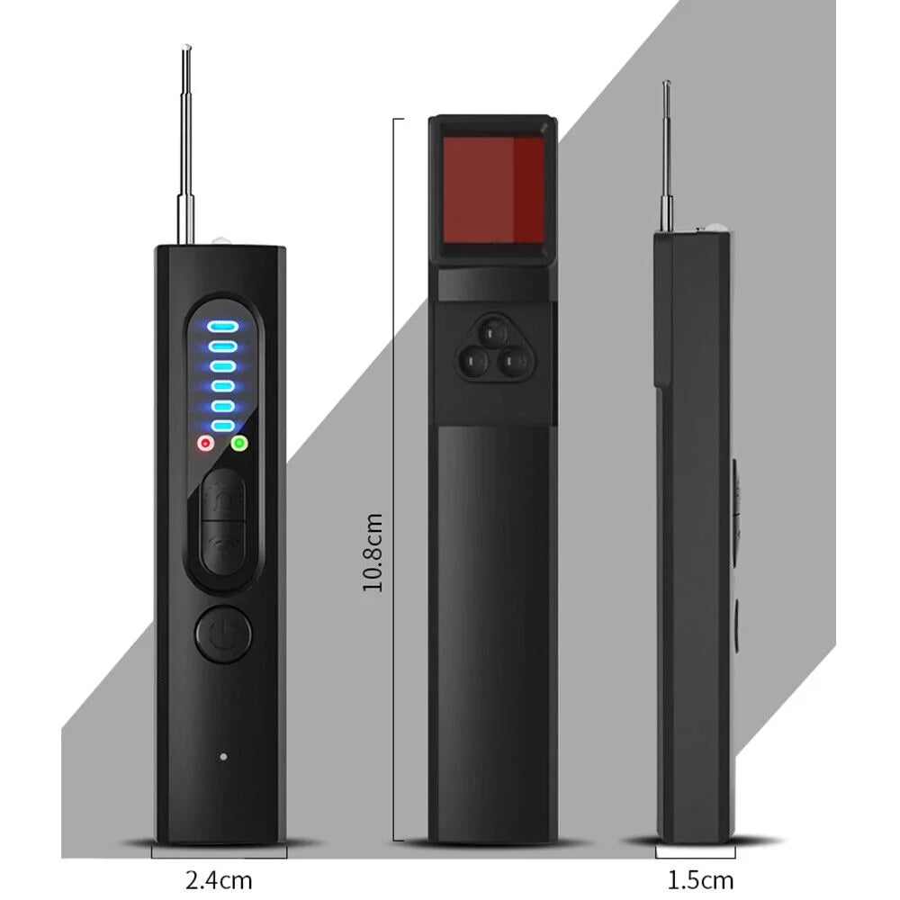 JahyElec Smart Signal Gear Anti-spy Hidden Camera Detector - RF Audio Detection Device