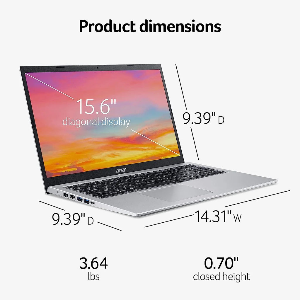 Aspire 5 A515-56-36UT Slim Laptop (Bundle) With Accessories - Exclusive Design