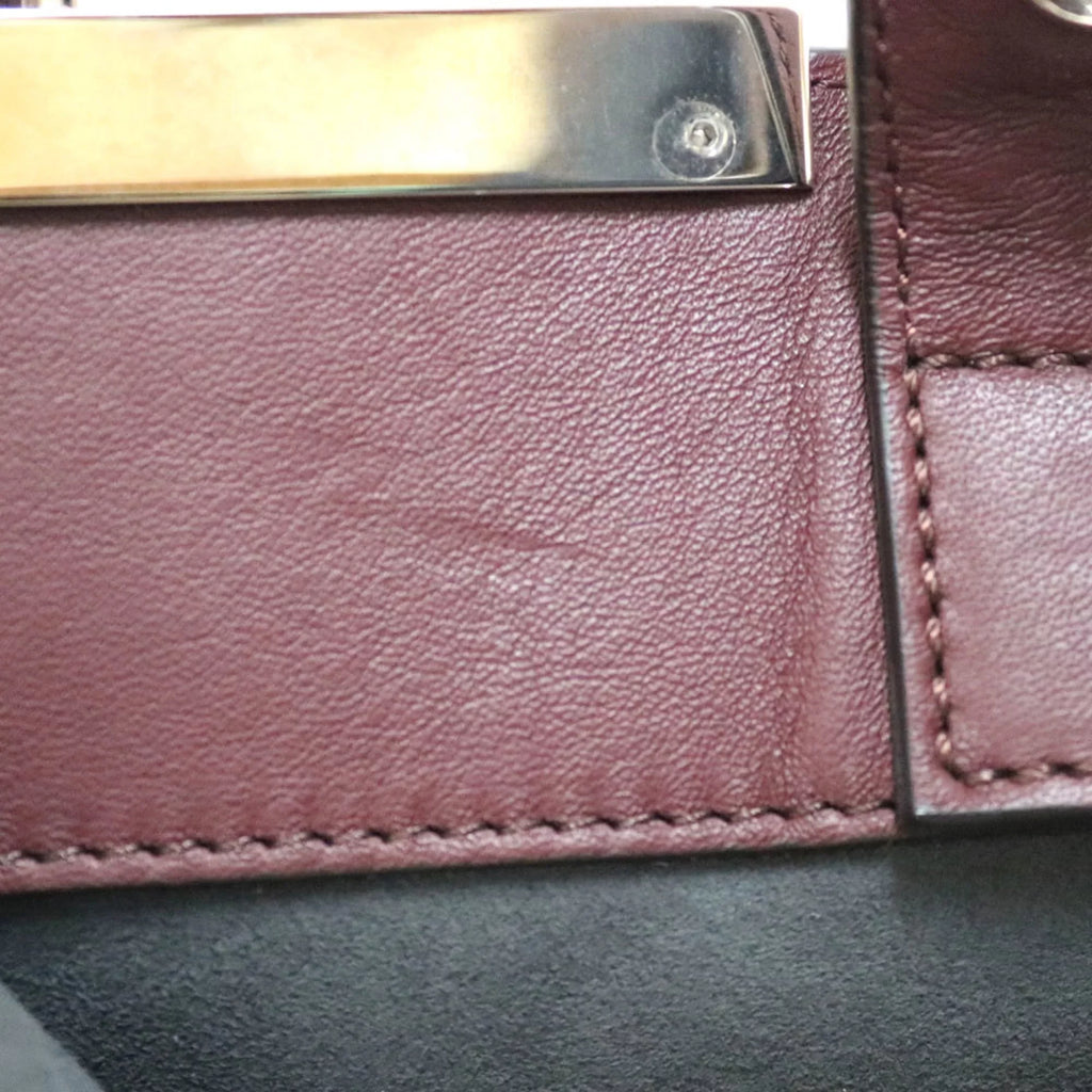 Pre-Owned FENDI Fendi Shoulder Bag Pink Women's Leather (Fair) - Exclusive Design