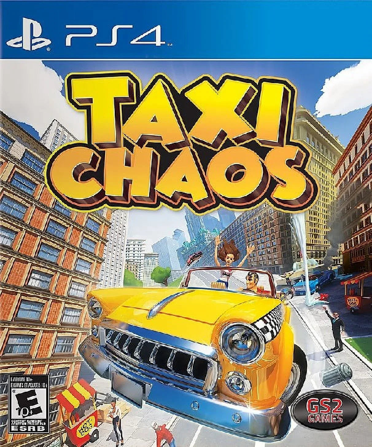 Restored Taxi Chaos (Sony Playstation 4, 2021) (Refurbished) - Exclusive Design