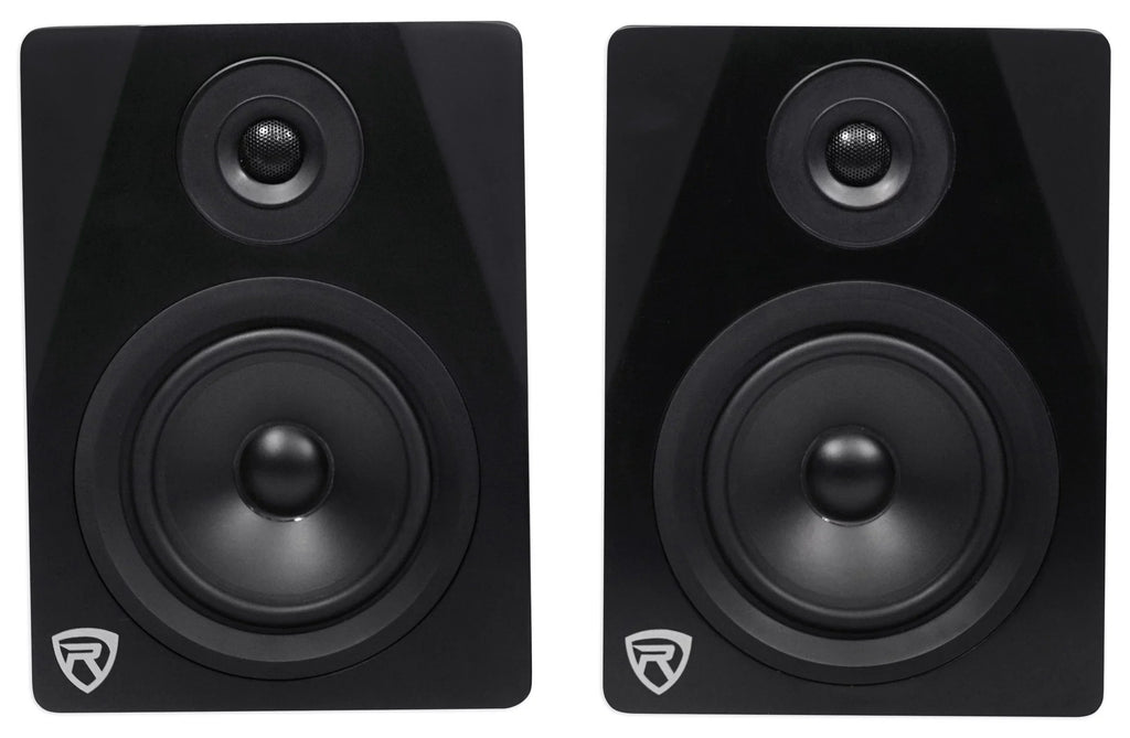 Stylish Polk Audio MM6502 6.5â 750w Component Car Speakers+Free Powered Monitor Speakers