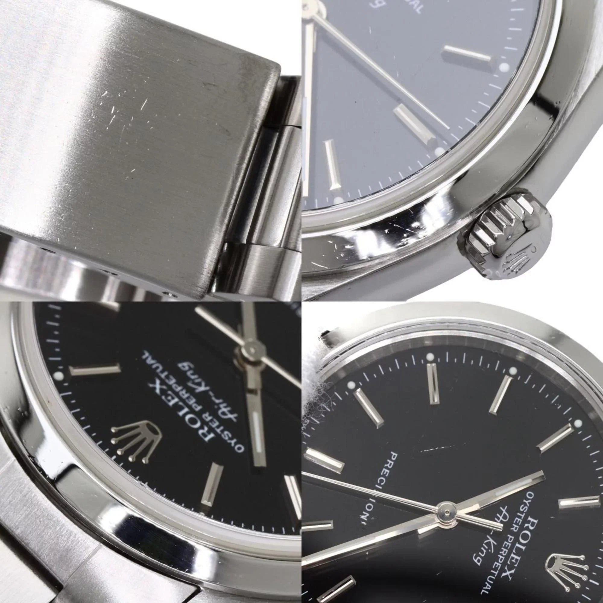 Pre-Owned Rolex 14000M Air King Watch Stainless Steel SS Men's ROLEX (Good) - Exclusive Design