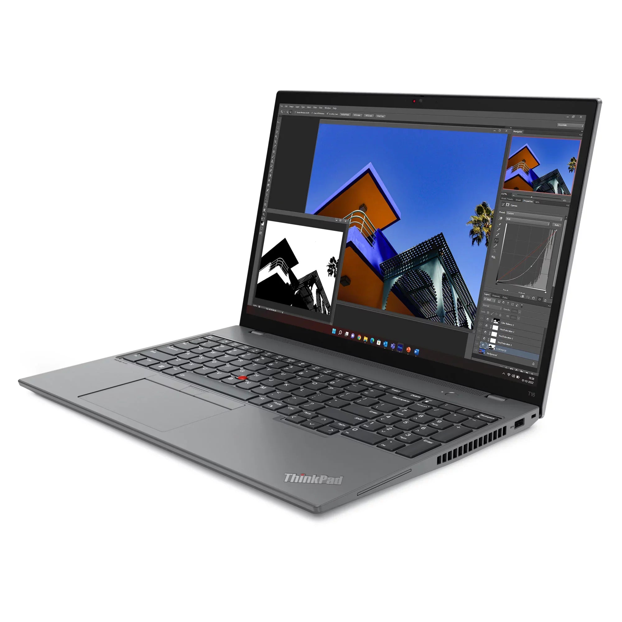 ThinkPad T16 Gen 2 Laptop, 16" 400 nits, vProÂ®, UHD Graphics, 16GB, 512GB, Three YR Onsite Warranty