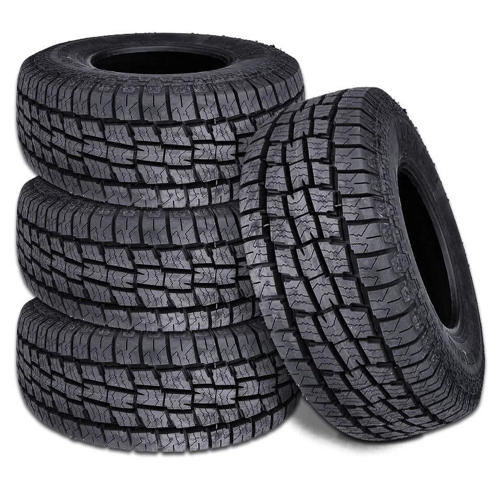 Set of 4 Lionhart Lionclaw ATX2 265/65R17 112T 600AA All Terrain Tires For Truck/SUV LHSTATX1765010 / 265/65/17 / 2656517 Fits: 2005-15 Toyota Tacoma Pre Runner, 2000-06 Toyota Tundra Limited - Exclusive Design