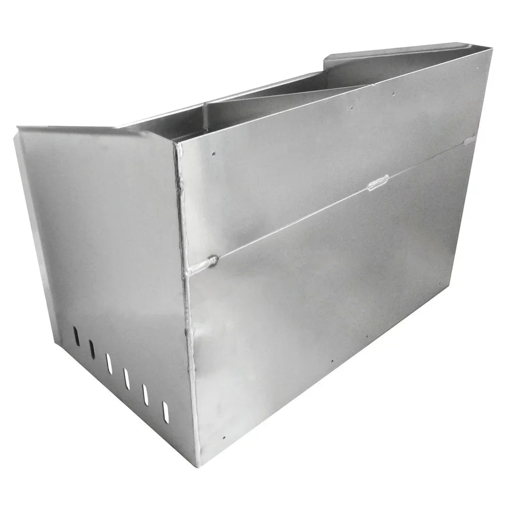 Extreme Max 5001.6056 Deluxe Dual Aluminum Helmet Bay Shelf Holder Storage Cabinet Organizer for Enclosed Race Trailer Shop Garage Storage