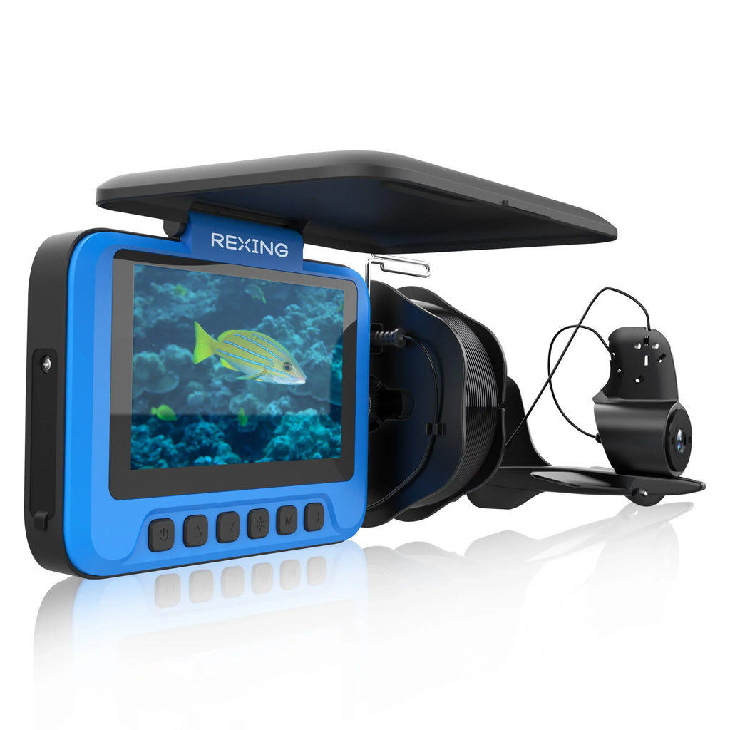 Rexing FC1 Underwater Fishing Camera w/ Winding Spool - Exclusive Design