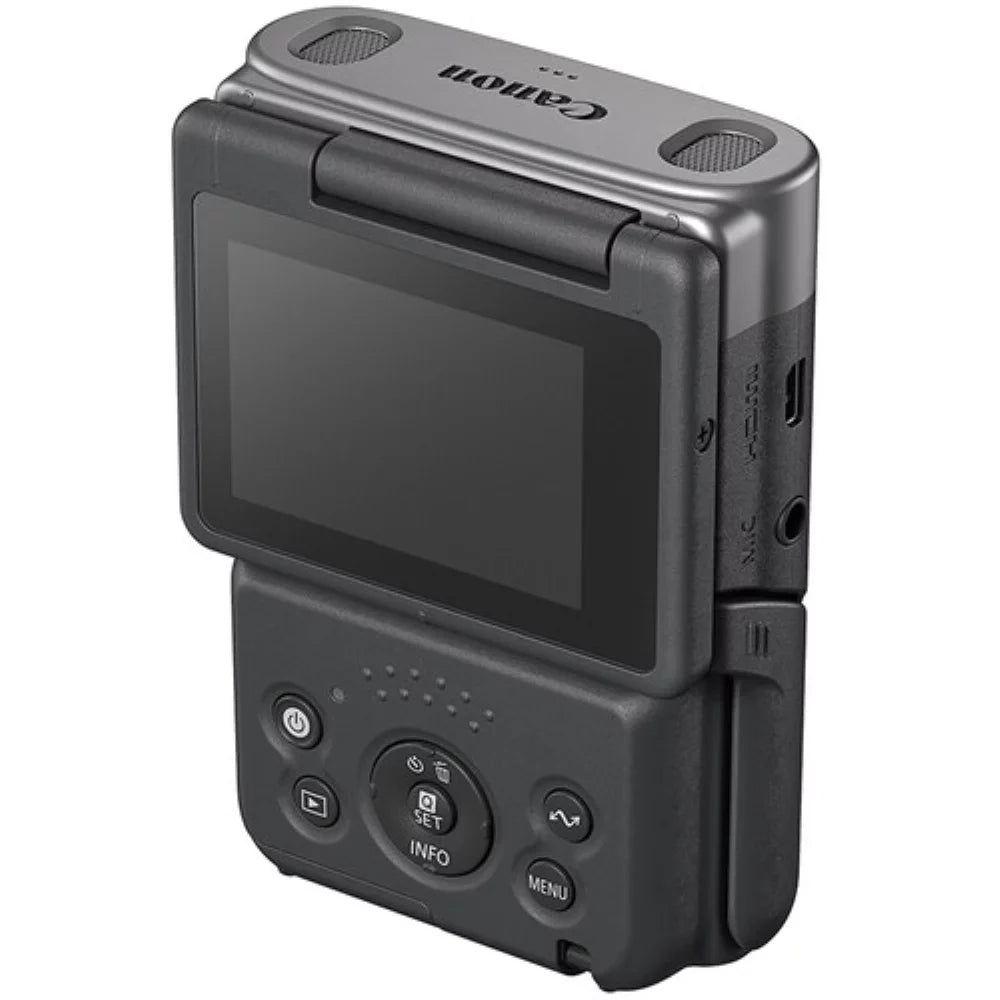 Canon PowerShot V10 Vlog Camera (Silver) - Exclusive Design