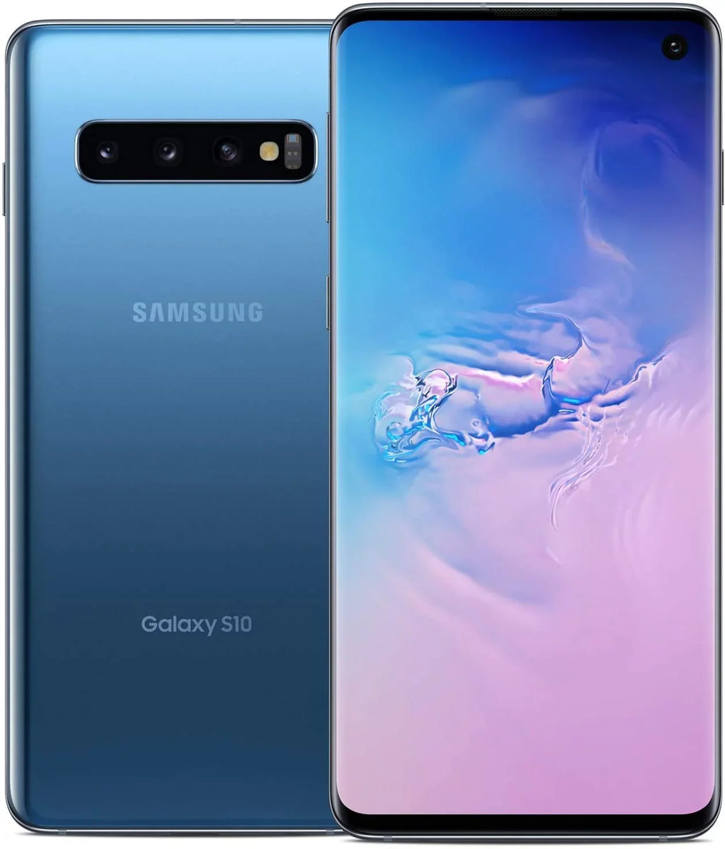 Restored New Samsung Galaxy S10 G973U (US Cellular Only) 128GB Prism Blue (Refurbished)