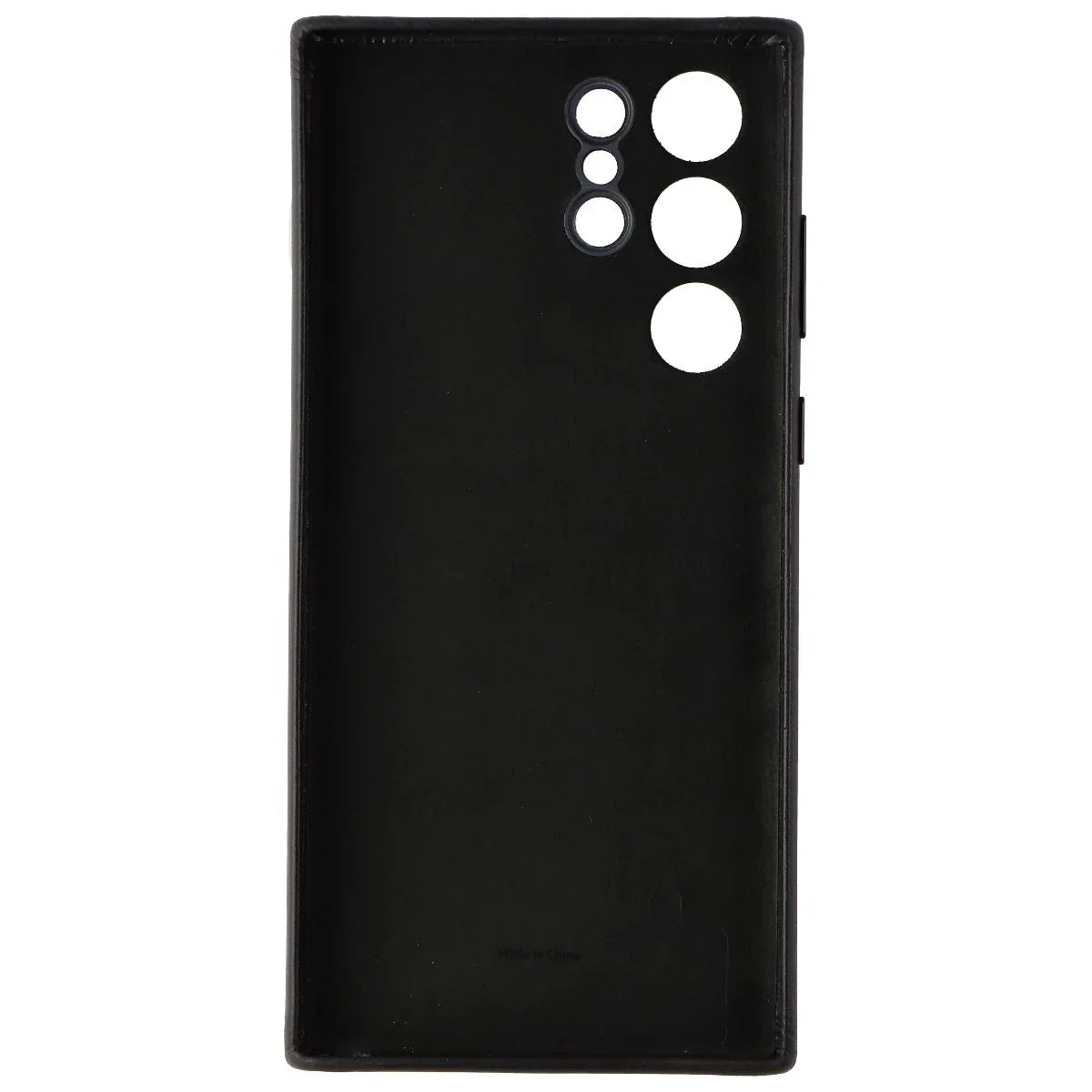 Stylish Samsung Galaxy Ultra S22 Leather Cover, Black (EF-VS908LBEWMT)