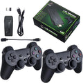 Stylish Retro Game Console, Nostalgia Video Game, Retro Game Stick Plug and Play Built-in 20,000+ Games, 4K HD Output, and 2.4GHz Wireless Controller(64G)