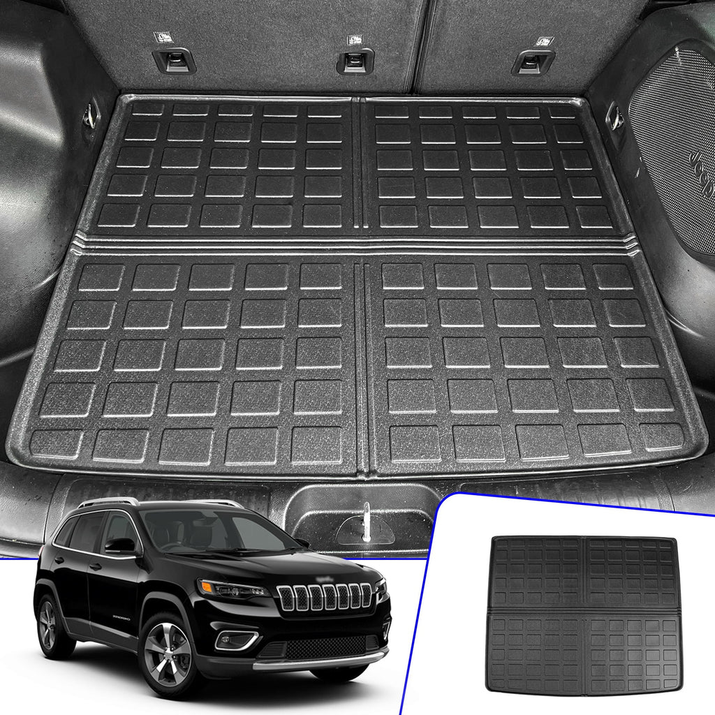 Stylish Fit 2019-2023 Jeep Cherokee Cargo Liner Trunk Mat Trunk Liner 2022 Jeep Cherokee Accessories