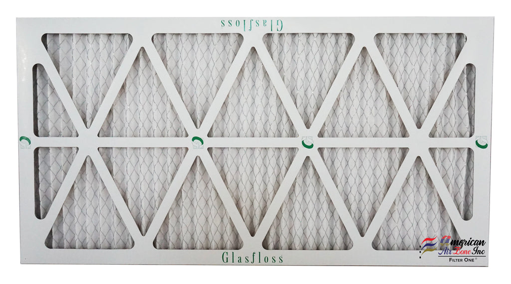Glasfloss 12x36x1 - MERV 10 -Qty:6 - Furnace Air Filter - Made in USA (Actual Size: 11.5 x 35.5x7/8 inch) - Exclusive Design