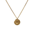 Stylish Blue Box Boutique Inc Gold Stainless Steel Libra Zodiac Pendant Necklace for Women, Teens | Horoscope, Birthday Gift