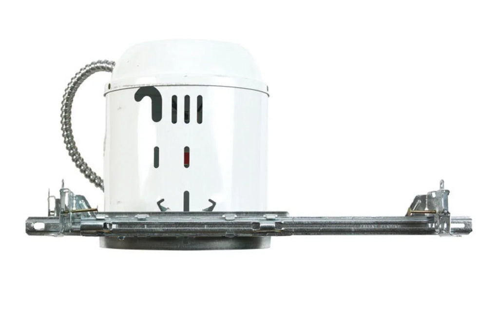Stylish Halo Silver 6 in. W Aluminum LED Recessed Lighting Housing