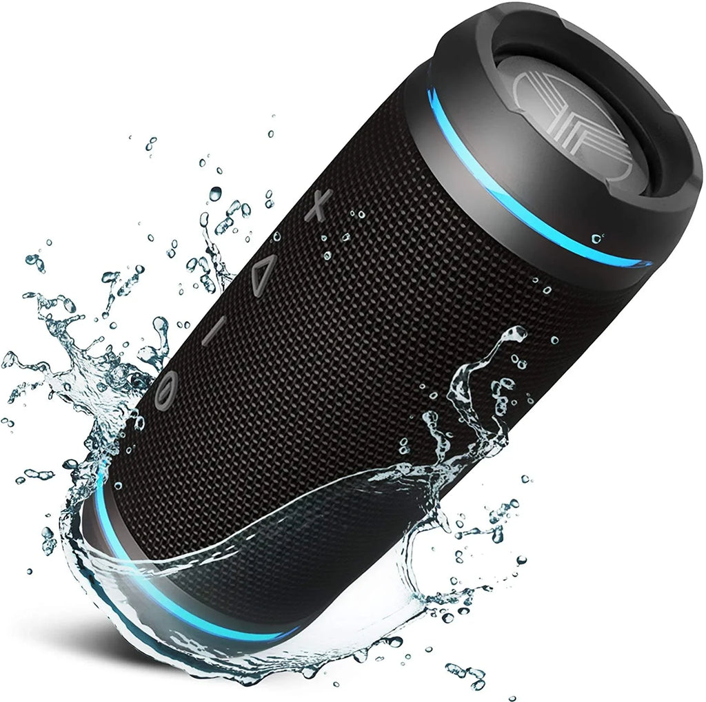 TREBLAB HD77 Rugged Wireless Speaker, Black - Exclusive Design