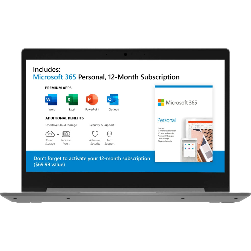 IdeaPad S150-14AST 14" 4GB 64GB eMMC AMD A6-9220e 1.6GHz Win10H,Platinum Grey (Used)