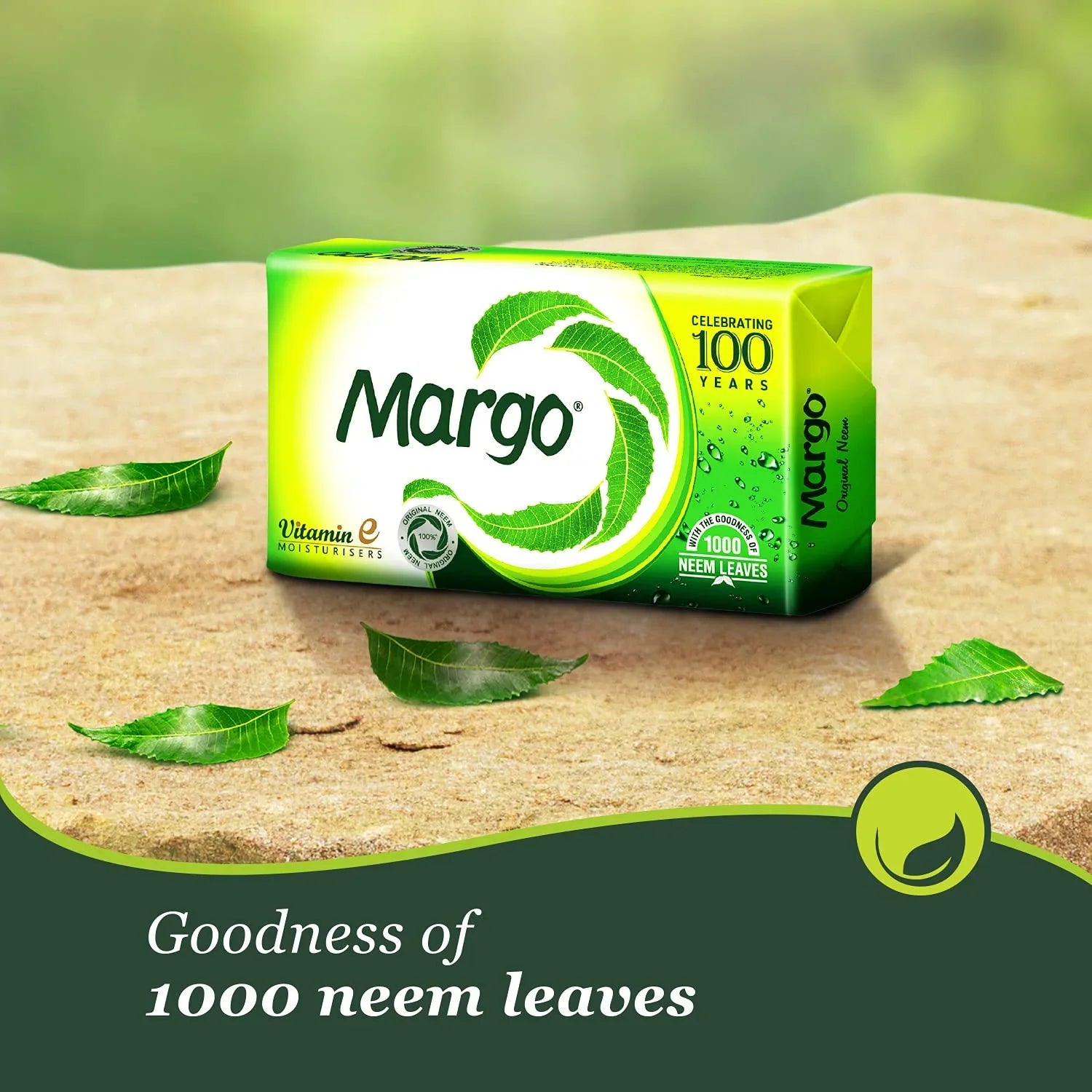 Margo Original Neem Soap - 125gm Pack of 8