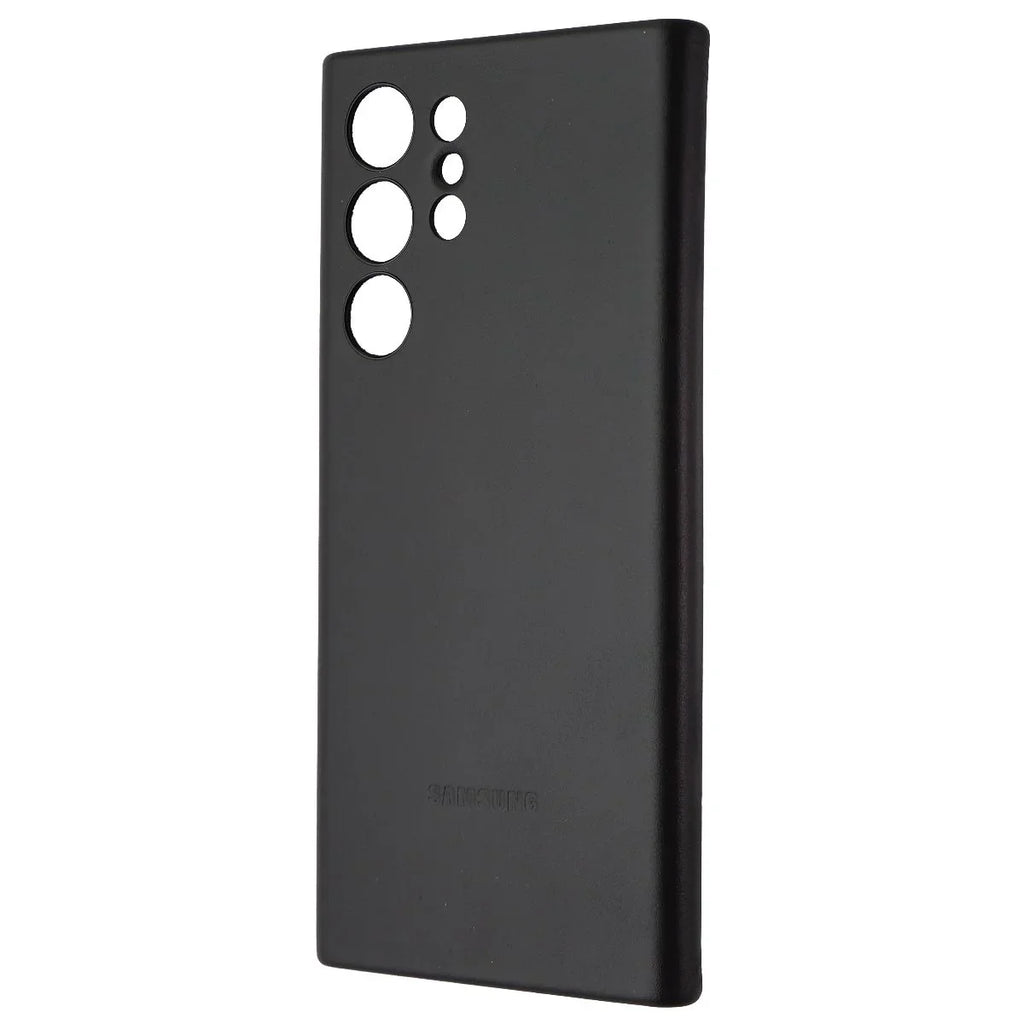 Stylish Samsung Galaxy Ultra S22 Leather Cover, Black (EF-VS908LBEWMT)