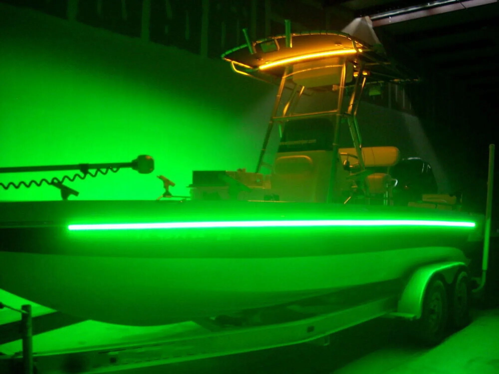 Stylish Pontoon Boat Light, Marine Led Light Strip for Duck Jon Bass Boat Sailboat Kayak Flex Lighting for Boat Deck Light Accent Light Courtesy Interior Lights Fishing Night 12v
