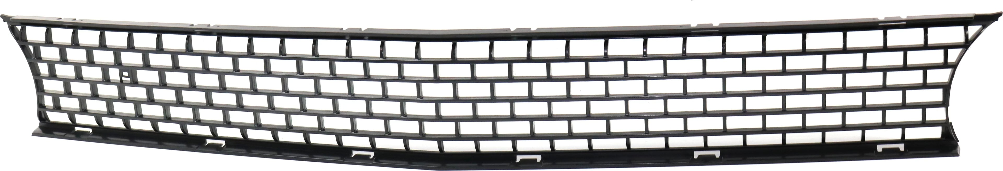 Stylish Grille Assembly Compatible with DODGE CHALLENGER 2015-2017 Textured Black SRT Hellcat Model